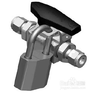 一种阀门加锁的方法