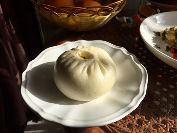 萝卜丝素馅包子