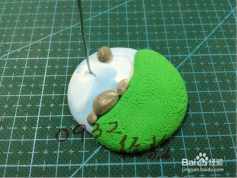 超轻黏土教程-粘土漂浮岛教程