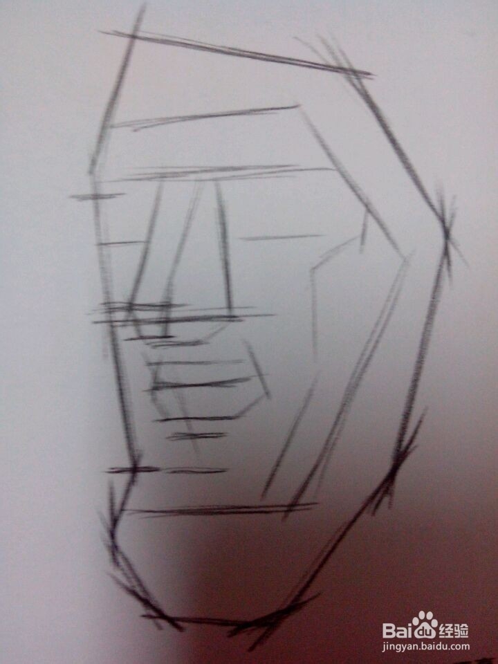 简单的石膏象绘画