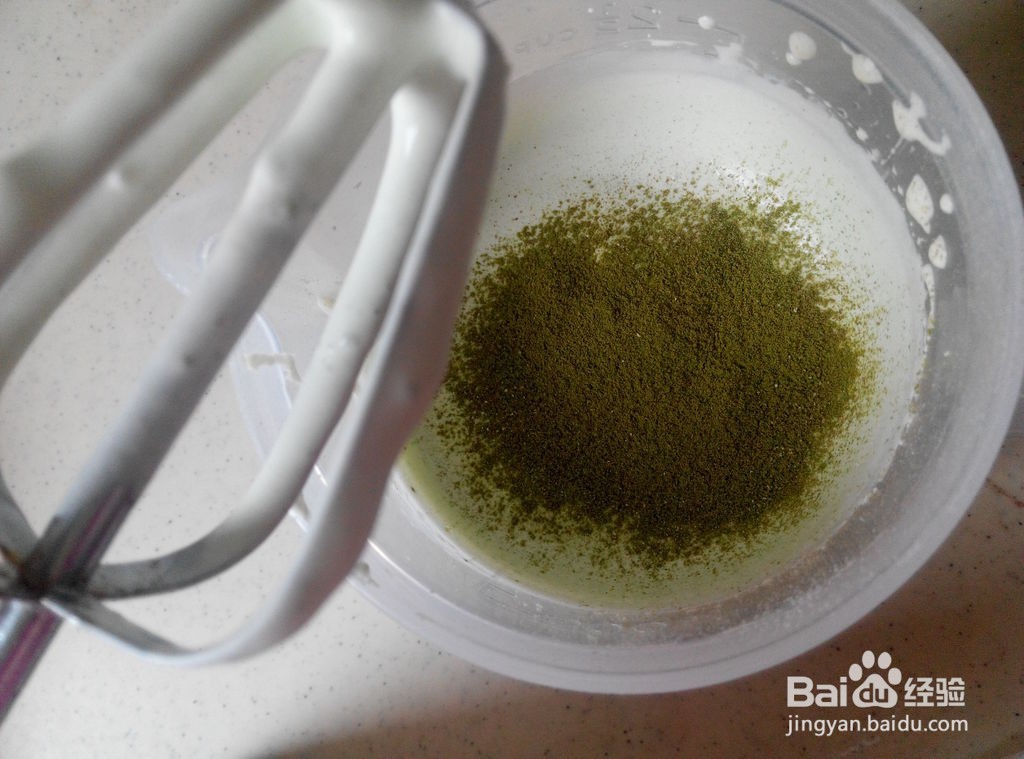 抹茶纸杯蛋糕的做法