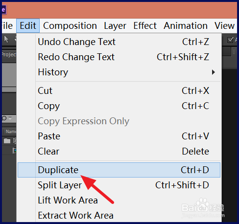 ae怎么复制图层