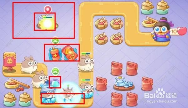 保卫萝卜4白萝卜传奇第二关怎么过