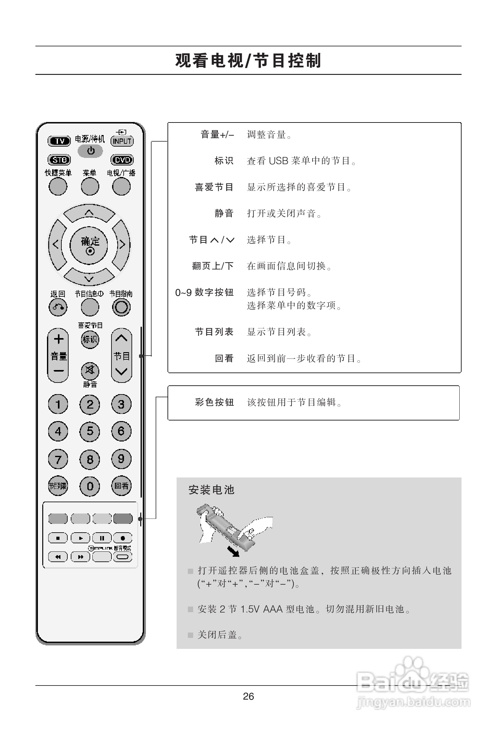 LG 42LG70FD液晶彩电使用说明书:[3]