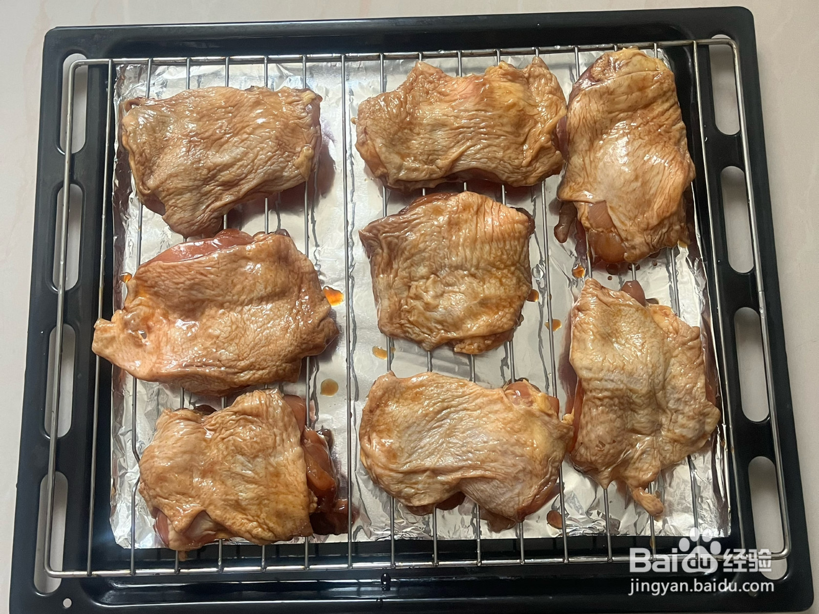 照烧烤鸡腿排的做法