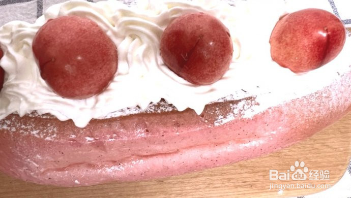 火龙果软欧包的做法