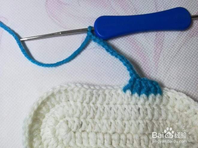 怎样钩宝宝凉鞋