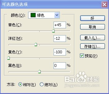 Photoshop怎样给草地美女调出青绿色效果