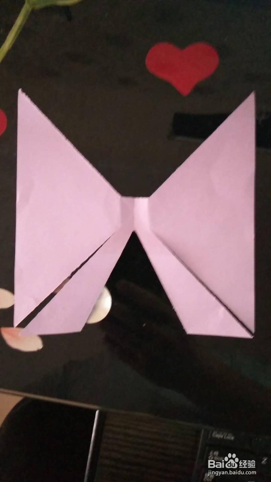 折纸蝴蝶结的简单裁折方法