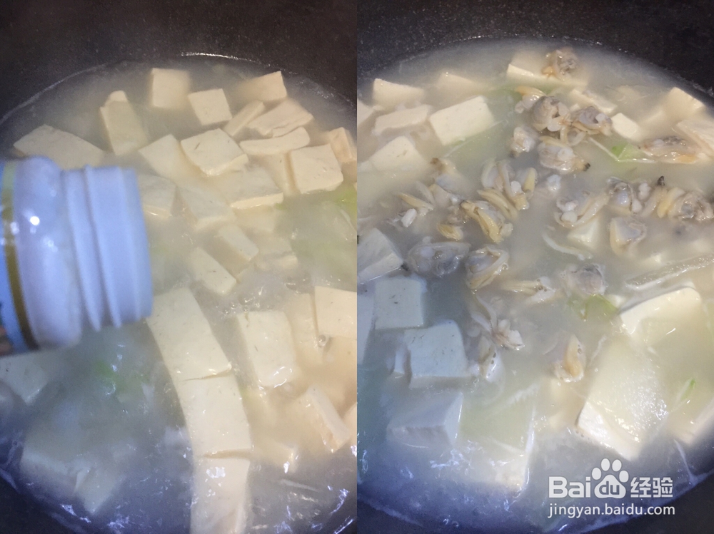 不可思议的快手冬瓜蛤蜊豆腐