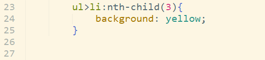 :nth-child()结构伪类选择器使用详解