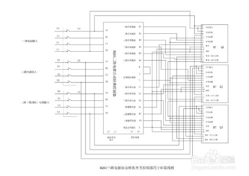 BQ8A大屏幕三路电源自动转换开关控制器