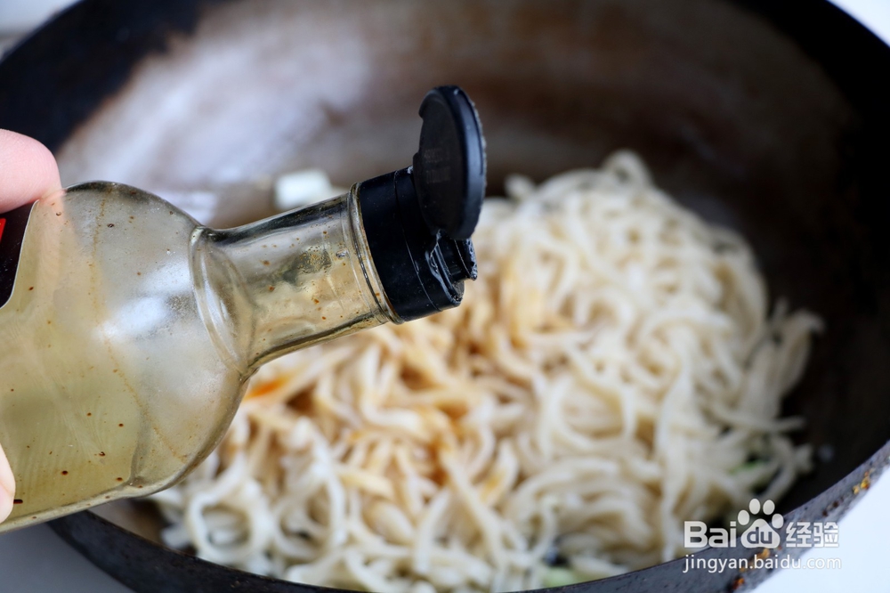 快手早餐炒素面