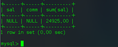 MYSQL多行合并统计,数据库显示多列计算结果