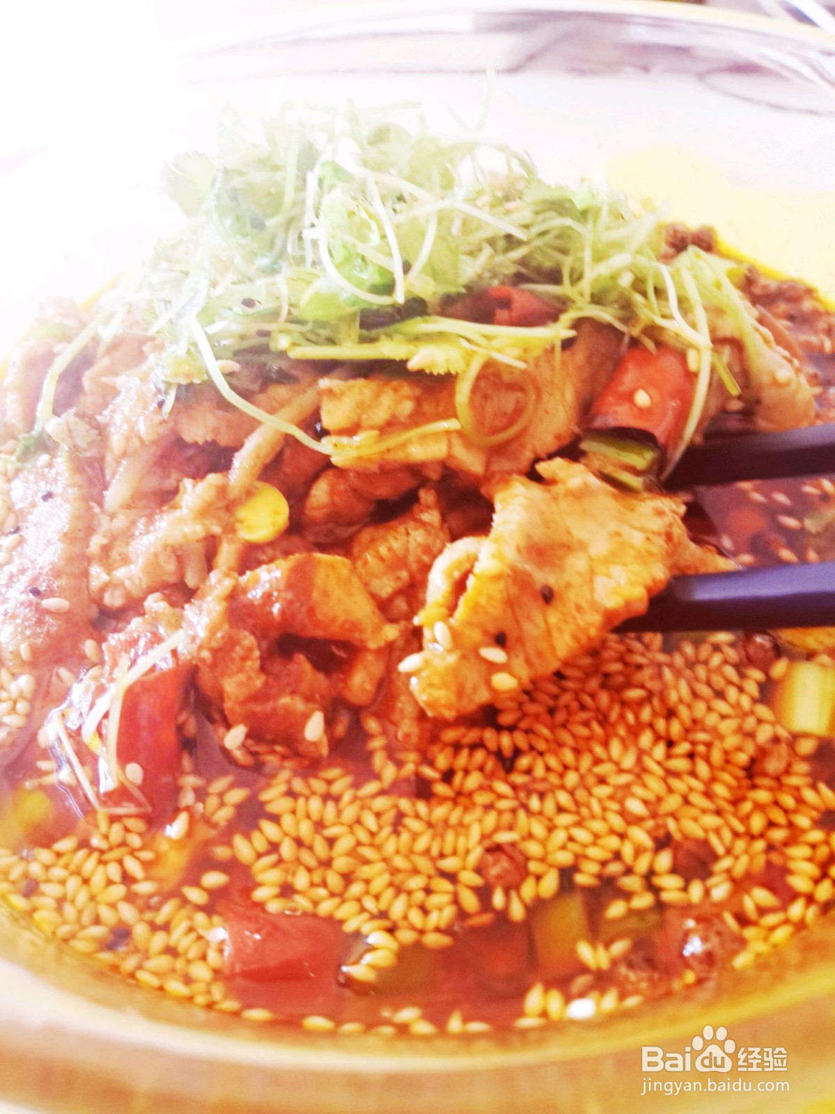 川菜系列水煮肉片的做法