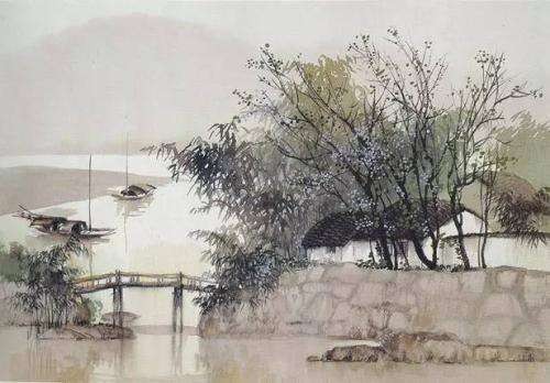 《雨霖铃》上片和下片描写的景色有什么不同