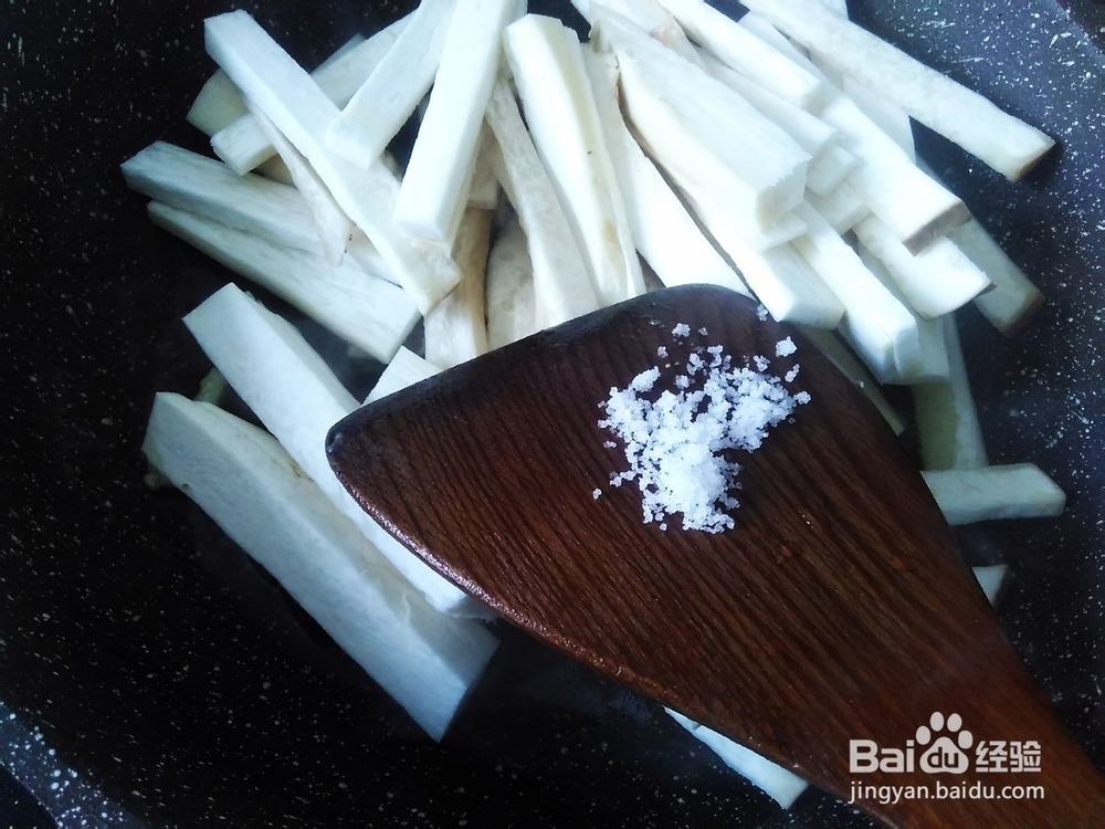 香爆香鲍菇瘦肉丝的做法