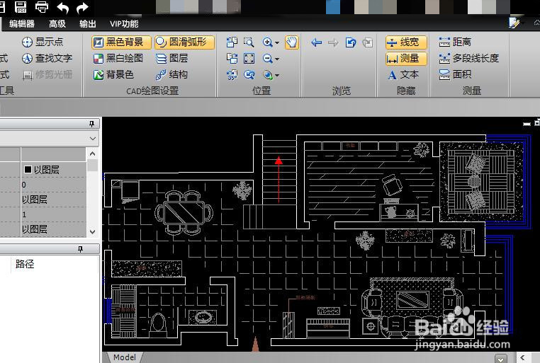 如何在绘制CAD图纸时显示出物体的轮廓线?