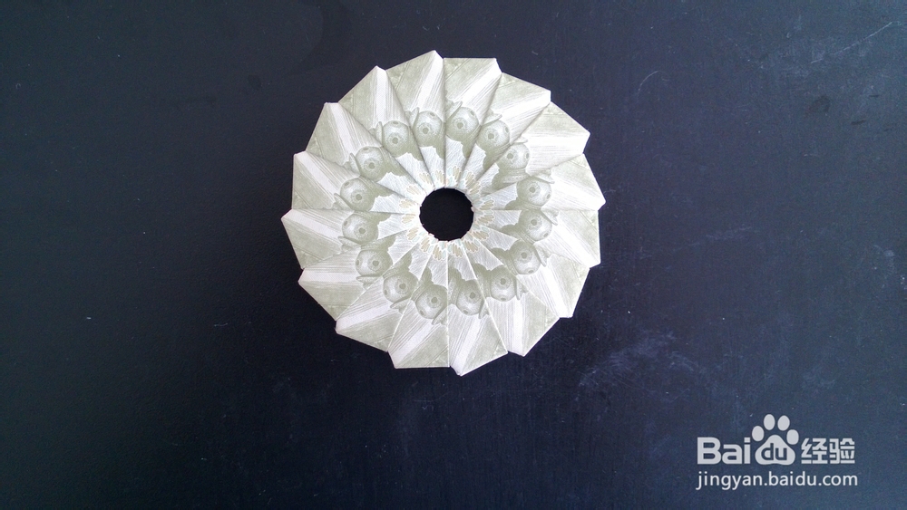 手工折纸，“财源滚滚”，（失传的绝活）