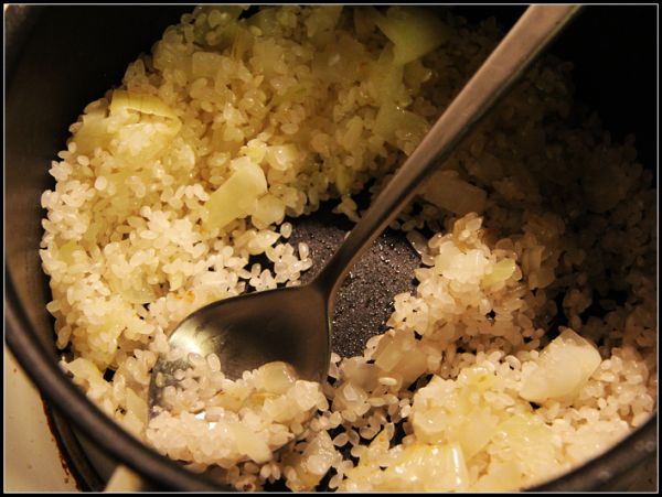 凤尾菇意大利烩饭