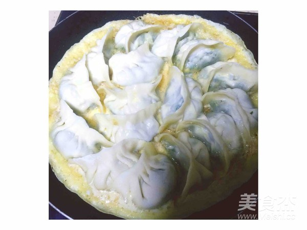 生煎韭菜鸡蛋饺子