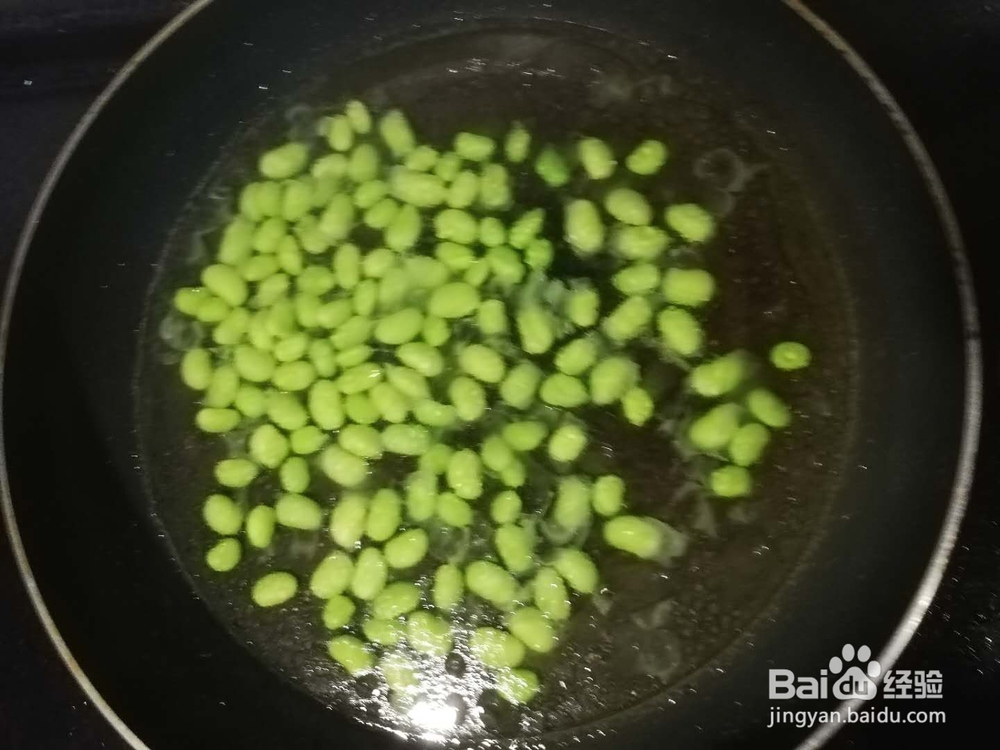 豆米鸡蛋汤的做法