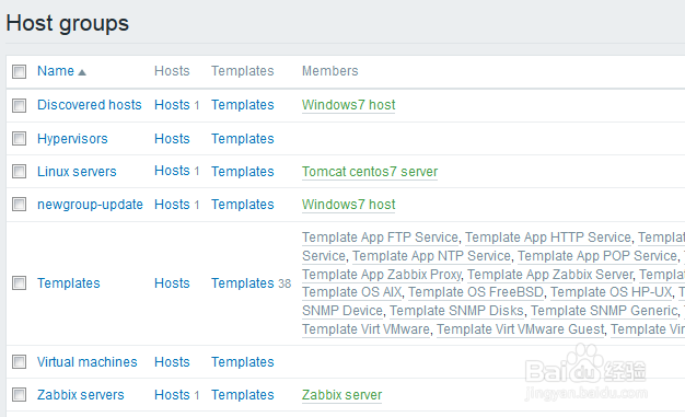 如何在zabbix的web管理中克隆主机分组？
