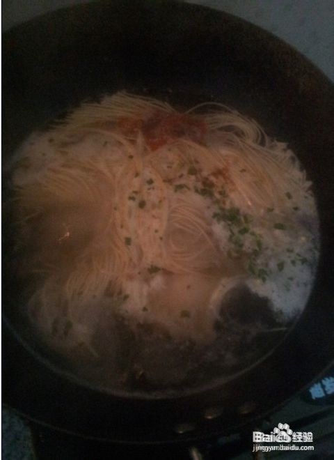 面条荷包蛋的做法