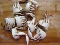 茄汁年糕蟹的做法