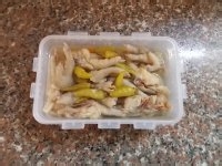 酸辣鸡脚的制作方法