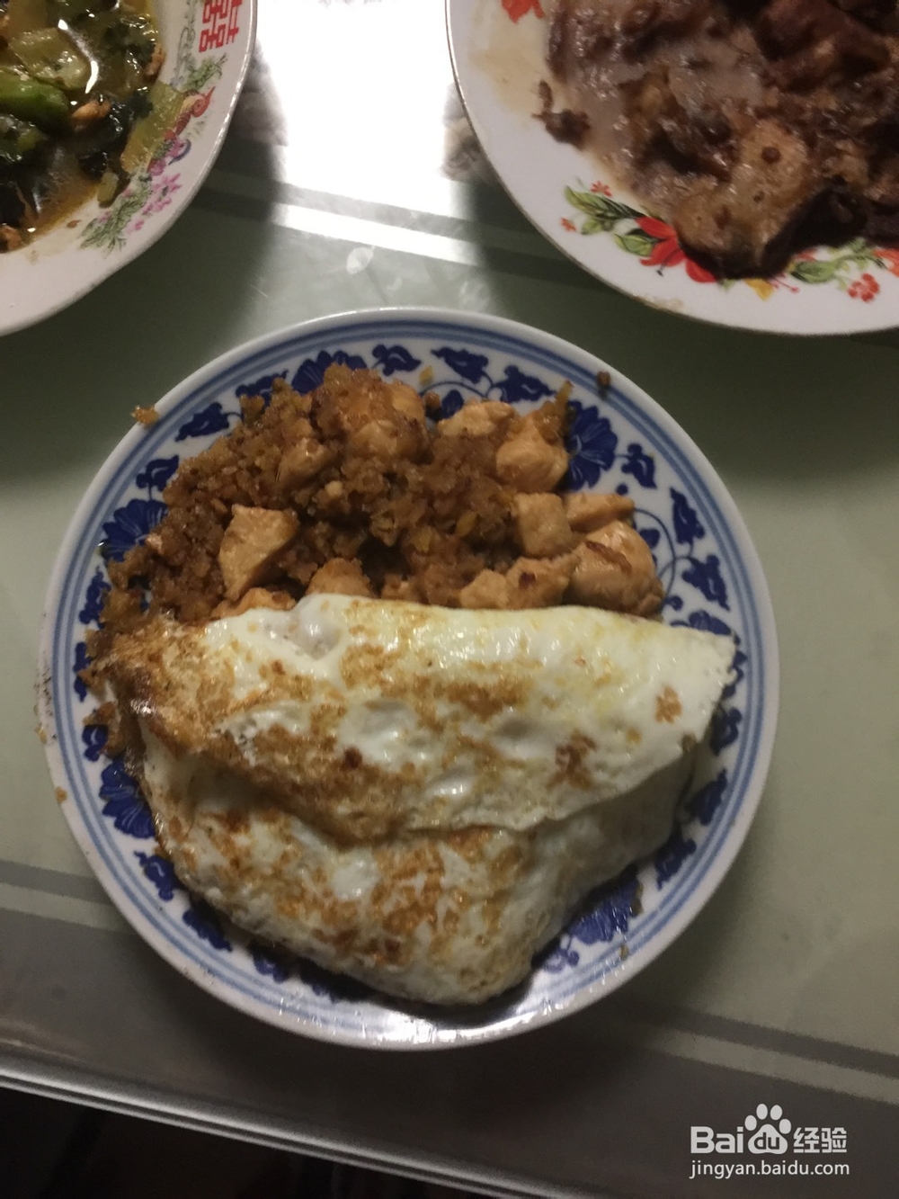 营养美味的爆炒鸡肉块