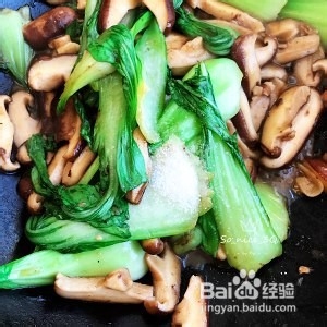 香菇油菜怎么做
