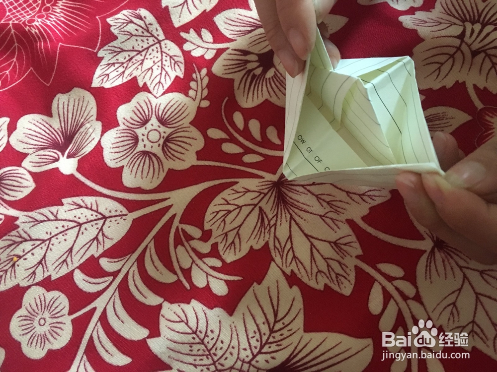 儿童纸船的折法