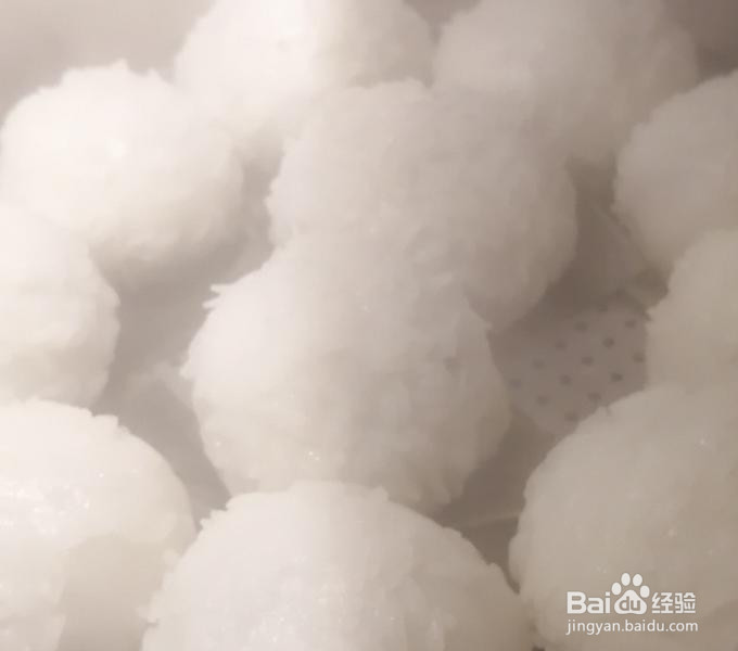 福州黑豆糯米团的做法