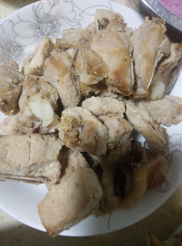 土豆四季豆烧排骨