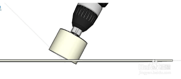 玻璃瓶手工打孔方法