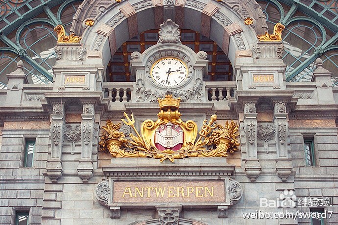 美到不像话的安特卫普火车站