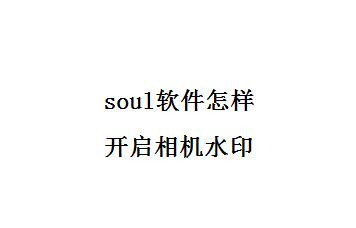 soul图片水印图片