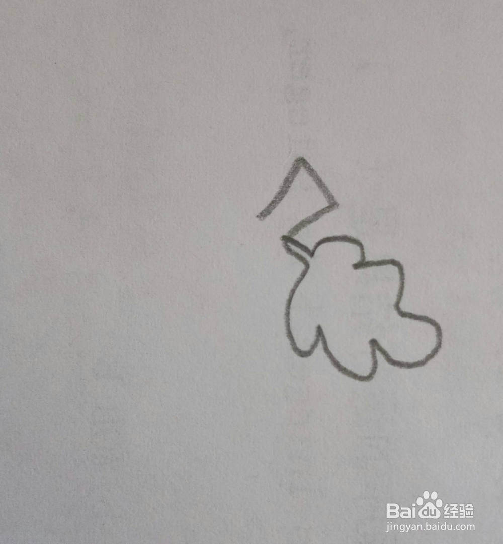 儿童简笔画葡萄的画法9