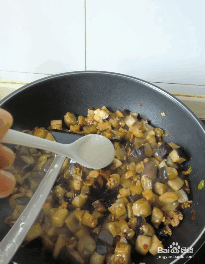 肉末茄子的做法