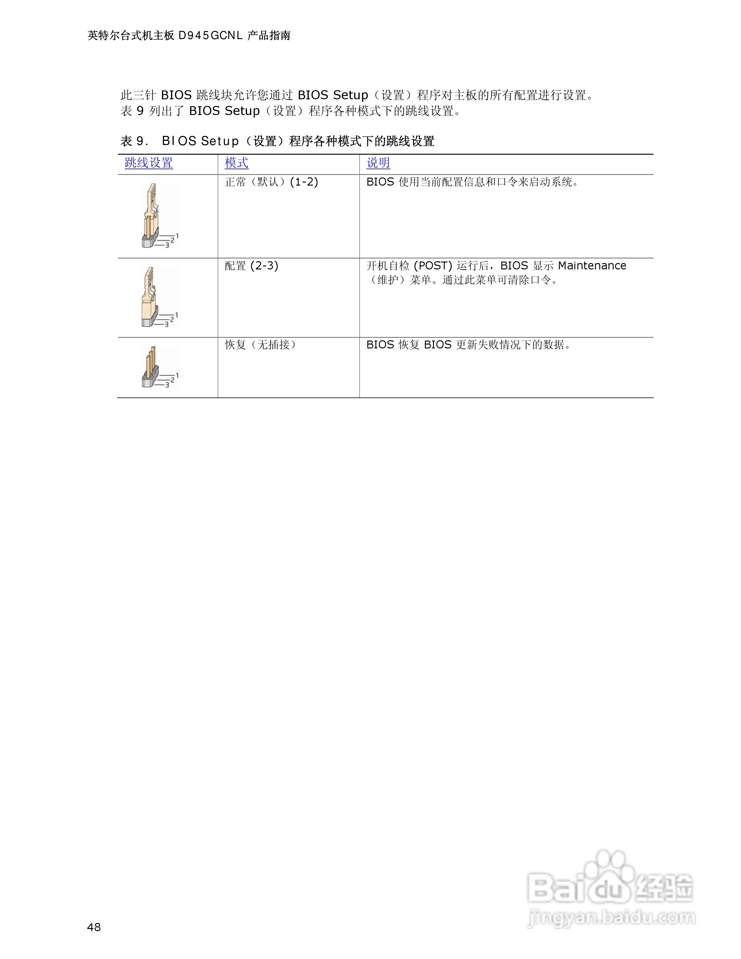 英特尔D945GCNL型主板说明书:[5]