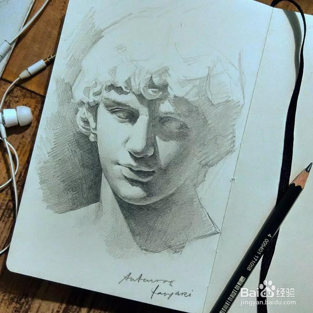 速写头像技法，教你如何画出五官神韵！