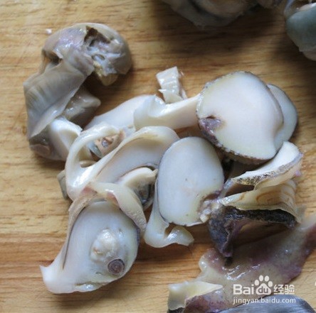 温拌海螺肉的做法