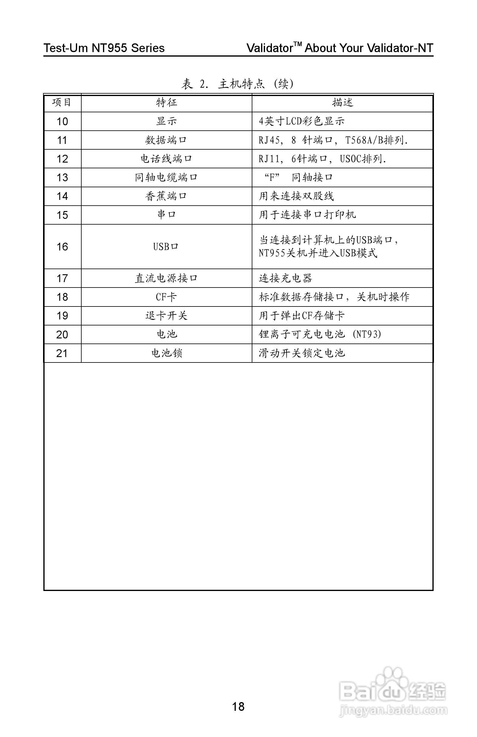 Validator-NT NT955网络和线缆认证测试仪操作手册:[2]