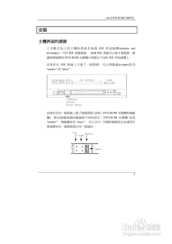 16XDVD-ROMDRIVE 数位多功能光碟机使用手册