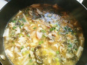 嵊州正宗年糕汤的做法