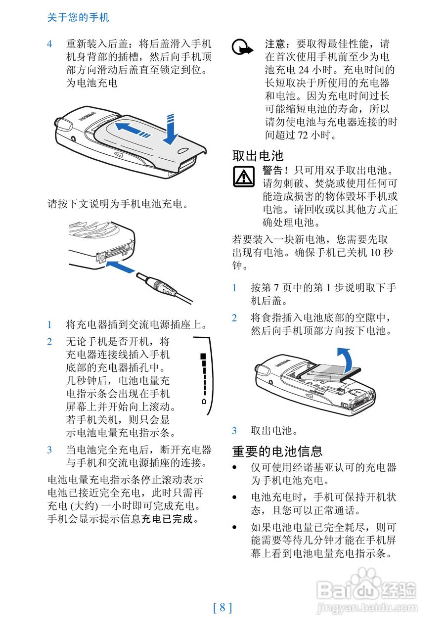 诺基亚2280手机使用说明书:[2]