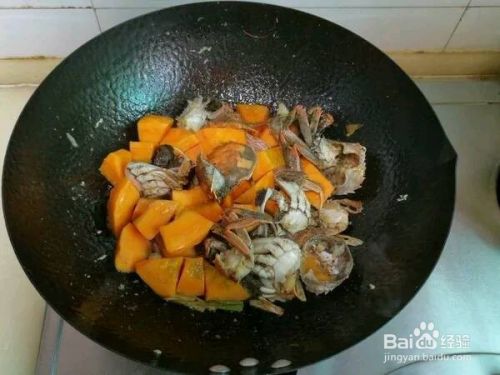 南瓜、河蟹怎么做饭？