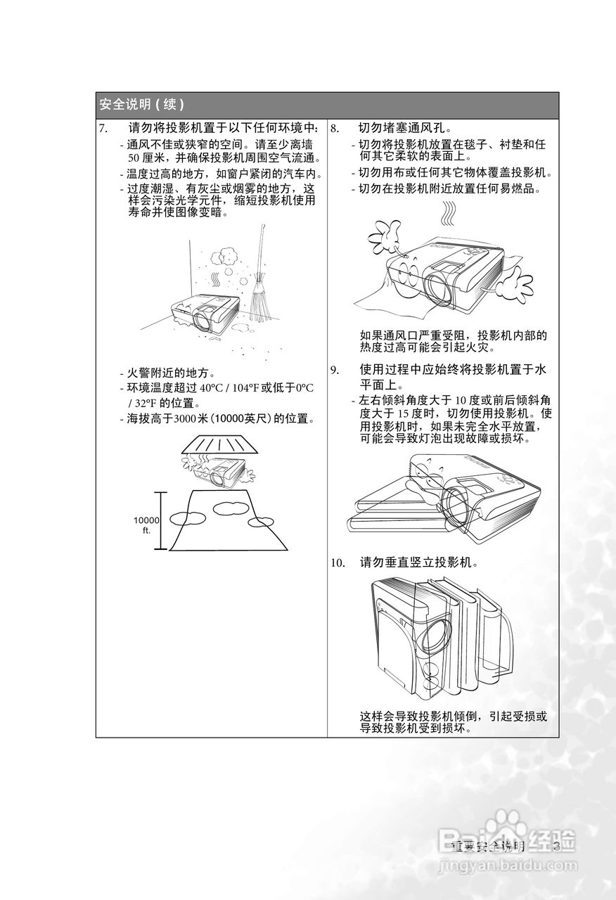 明基PB6245投影机使用说明书:[1]