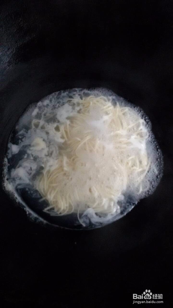 菠菜面条的简单做法